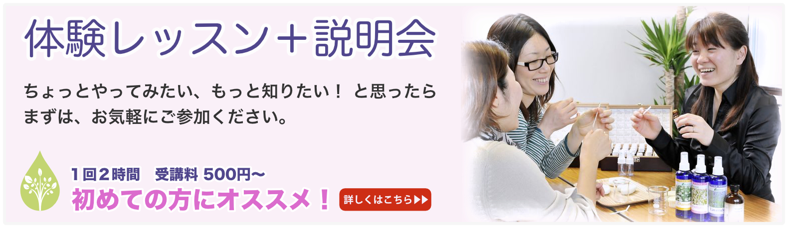 体験レッスン+説明会